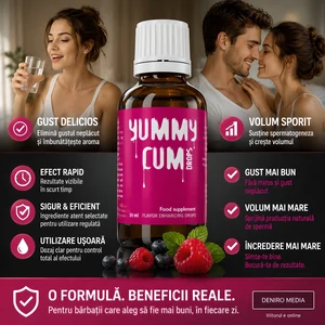 Picături Schimbare Gust Spermă Yummy Cum 30ml