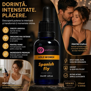 Picături Stimulatoare SPANISH FLY GOLD Pentru Femei 30ml