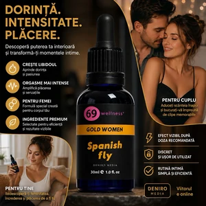 Picături Stimulatoare SPANISH FLY GOLD Pentru Femei 30ml