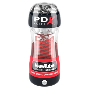 Pipedream PDX Elite ViewTube 2 Transparent Prindere Sigură