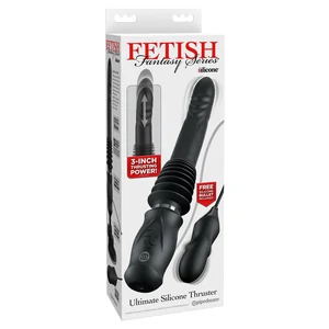 Pipedream Vibrator De Împingere 7.6 cm, 10 Moduri, USB C Negru