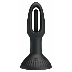 Pretty Love Hubert Vibrator Anal cu 7 Moduri Wiggling Negru pe Denysa.ro
