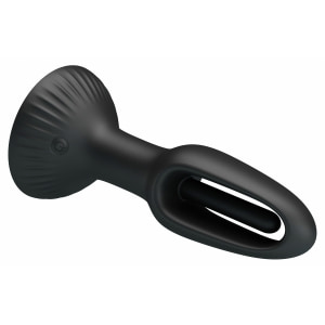 Pretty Love Hubert Vibrator Anal cu 7 Moduri Wiggling Negru