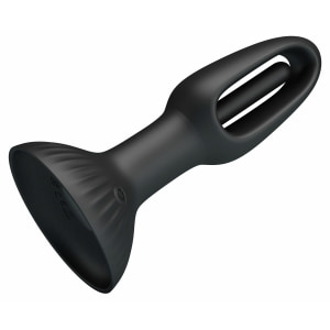 Pretty Love Hubert Vibrator Anal cu 7 Moduri Wiggling Negru