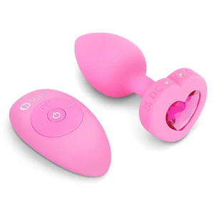 Plug Anal B-Vibe cu Inimă - 15 Moduri, 6 Nivele Plug Anal B-Vibe cu Inimă - 15 Moduri, 6 Nivele pe Denysa.ro