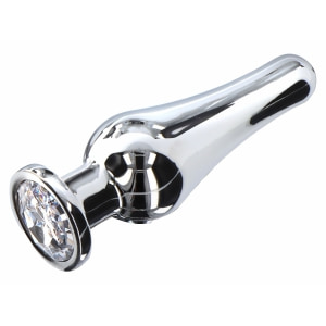 Plug Anal Diamond Bijou Large Argintiu pe Denysa.ro