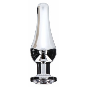 Plug Anal Diamond Bijou Large Argintiu