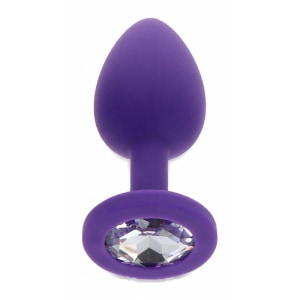 Plug Anal Diamond Jewel Small Mov pe Denysa.ro