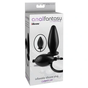 Plug Anal Gonflabil 11.6cm Negru