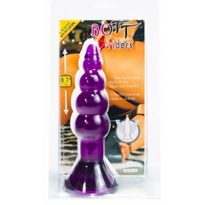 Plug Anal Riders Debra — Șir De Bile, Mov Discret