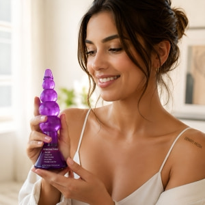 Plug Anal Riders Debra — Șir De Bile, Mov Discret