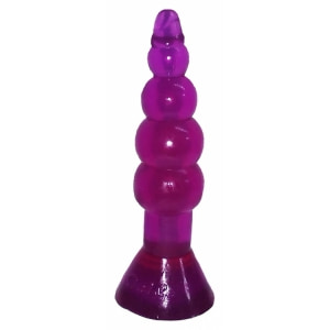 Dilatator Anal Plug Anal Riders Debra — şir De Bile, Mov Discret