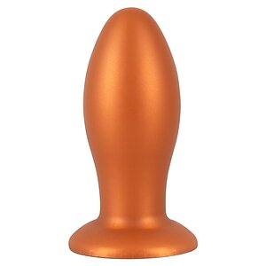 Plug Anal XL ANOS — silicon Moale, Ventuză 6.4 cm Maro pe Denysa.ro