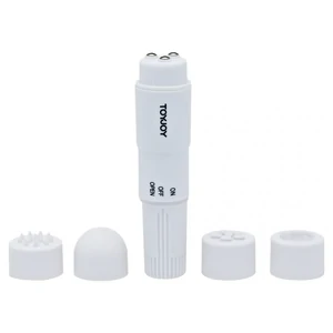 Pocket Rocket Vibrator Toyjoy Alb Mic Vibrator Portabil Pentru Stimulare Clitoridiana