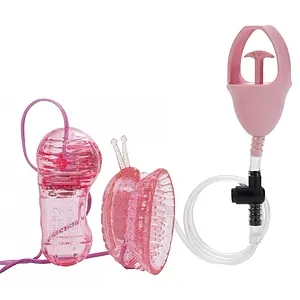 Jucarii Pt Adulti Pompa Clitoridiana Butterfly Roz