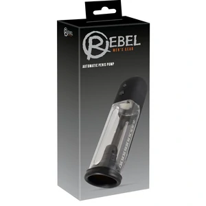 Pompă Mărire Penis Rebel Automatic Negru