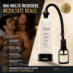 Pompă Mărire Puternică Negru