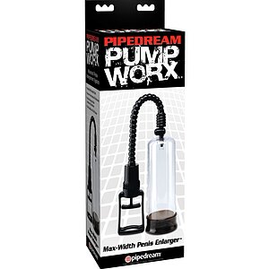 Pompă Max Width Penis Enlarger Negru