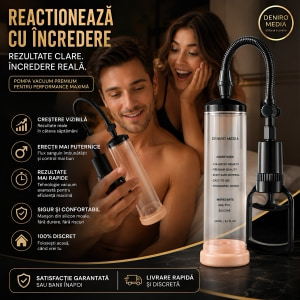 Pompă Penis Maximizer Worx VX1 Transparent