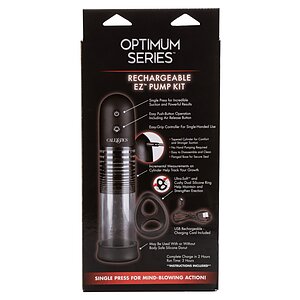 Pompă Penis Rechargeable Ez Negru