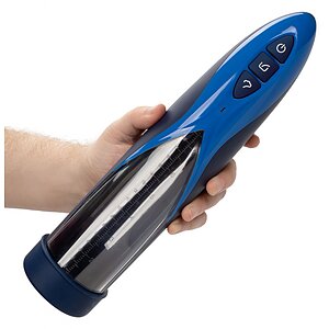 Pompă Penis Rechargeable Waterproof Albastru