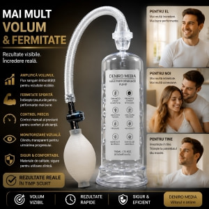 Pompă Pentru Mărire Lovely Dots Transparent