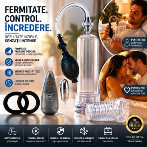 Pompă Sta-Hard Kit Transparent Negru