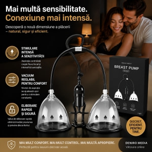 Pompă Vacuum Pentru Bust Stimulare Delicată