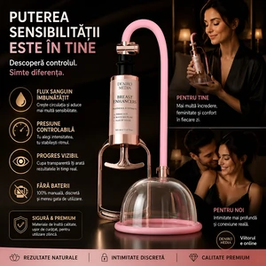 Pompă Vagin Pump Gold Roz