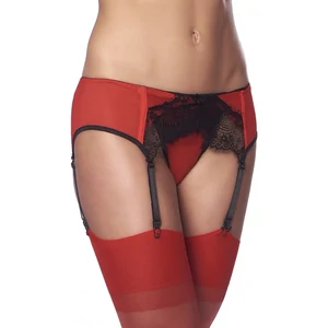 Set Seducator Portjartier Dresuri Chilot Rosu