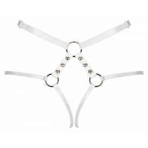 Portjartier Obsessive A758 Alb S-L