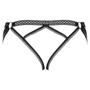 Portjartier Obsessive Darkie Negru L-XL