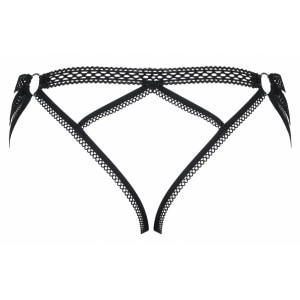 Portjartier Obsessive Darkie Negru S-M