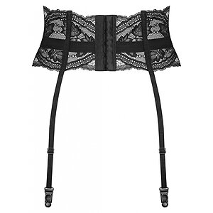 Portjartier Obsessive Nutris Negru XS-S