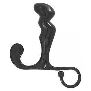 Power Plug Prostate Massager Negru pe Denysa.ro