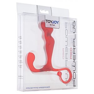 Power Plug Prostate Massager Roșu