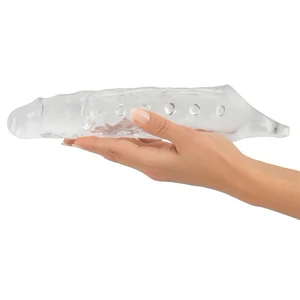 Prelungitor Crystal Skin Penis Sleeve Transparent