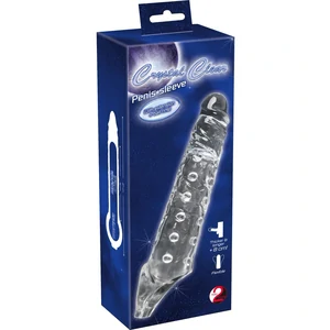 Prelungitor Crystal Skin Penis Sleeve Transparent