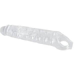 Prelungitor De Penis Prelungitor Crystal Skin Penis Sleeve Transparent