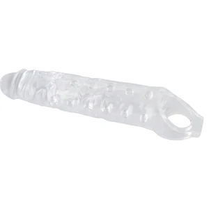 Prelungitor Crystal Skin Penis Sleeve Transparent pe Denysa.ro