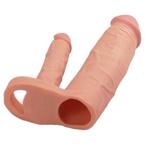 Prelungitor Double Penis Sleeve