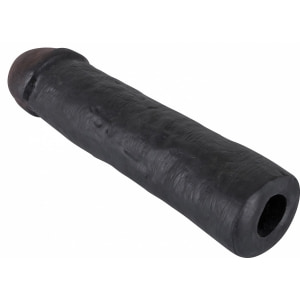 Penis Sleeve Prelungitor Penis Negru 22 Cm