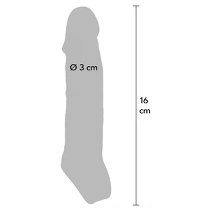 Prelungitor Penis De Mărime Medie Transparent