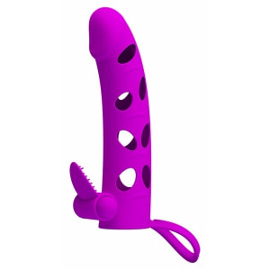 Prelungitor Penis Pretty Love Extended Sleeve Mov pe Denysa.ro