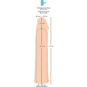 Prelungitor Penis Silicone Extension
