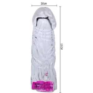 Prelungitor Penis Sleeve Stimulate Vibe Transparent