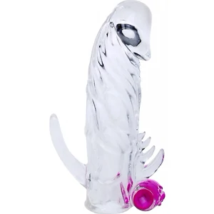 Prelungitor Penis Sleeve Stimulate Vibe Transparent pe Denysa.ro