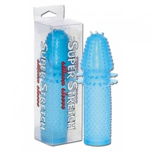 Prelungitor Penis Super Stretch Albastru pe Denysa.ro