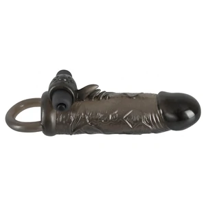 Prelungitor Penis Vibrator Regular Fit Negru