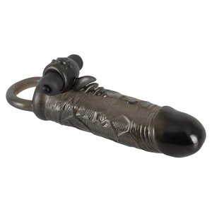 Prelungitor Penis Vibrator Regular Fit Negru Prelungitor Penis Vibrator Regular Fit Negru pe Denysa.ro